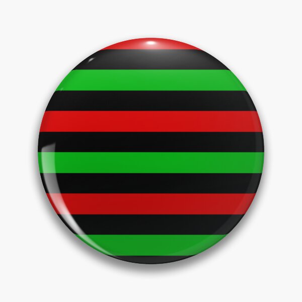 Item preview, Red And Green Stripes Design Black  designed and sold by PatternTitan.