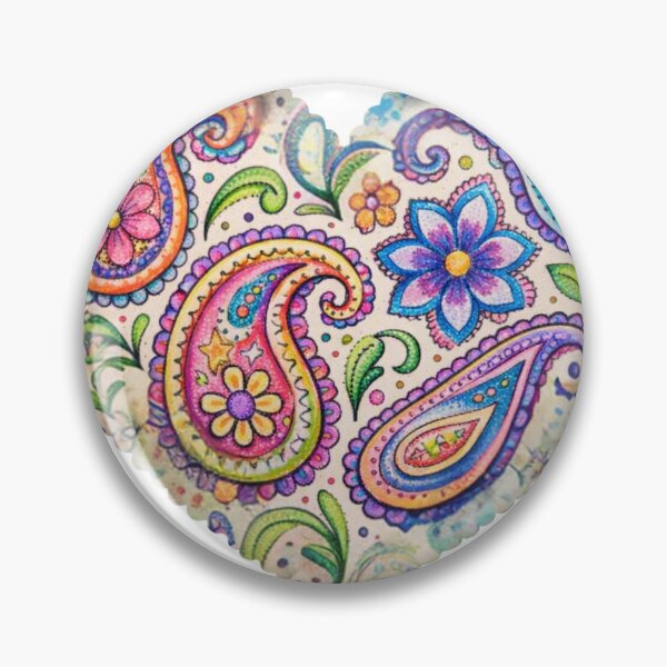 Item preview, Vintage Look PAISLEY HEART designed and sold by APRICOTMOON25.