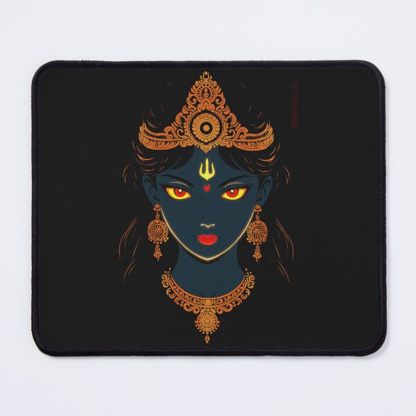Item preview, Divine Goddess Portrait – Mystical Shakti Inspired Illustration designed and sold by curushop.