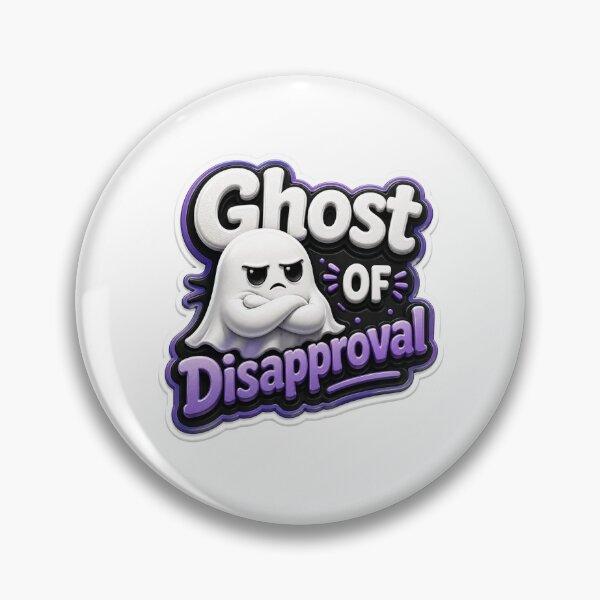 Item preview, Ghost of Disapproval 3D Funny Ghost designed and sold by MR4me.