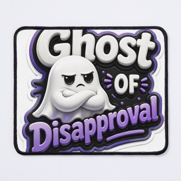 Item preview, Ghost of Disapproval 3D Funny Ghost designed and sold by MR4me.