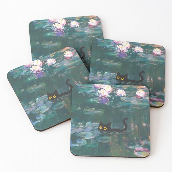 Item preview, cat monet designed and sold by PurrfectHome.