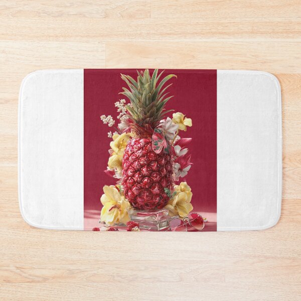 Item preview, Pineapple Tropical Fruits and Flowers designed and sold by Grafititee.