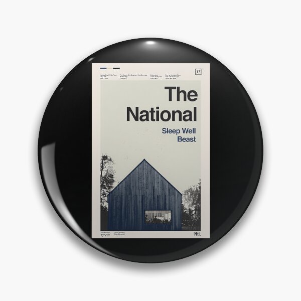 Item preview, The National Sleep Well Beast Indie Rock  designed and sold by LinnieKulas.