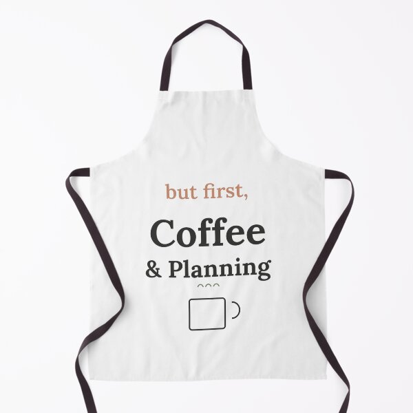 Item preview, But First Coffee and Planning Funny Planner designed and sold by SnazzifyDigital.