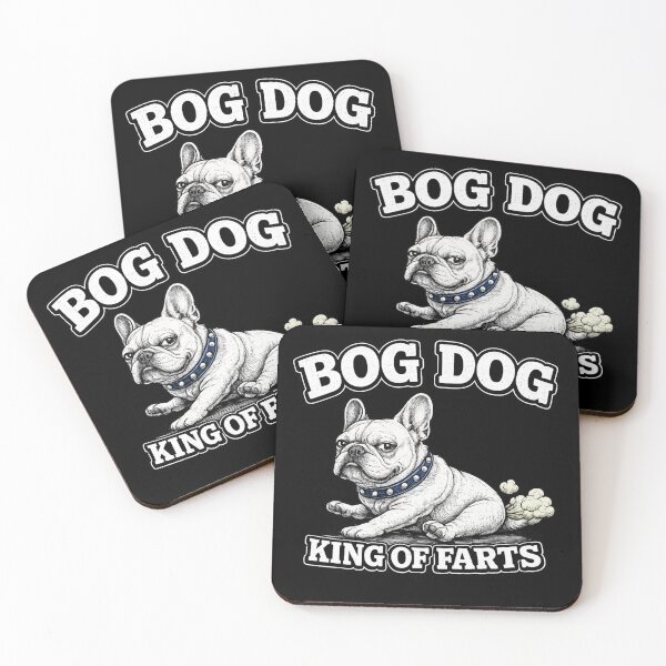 Item preview, Bog Dog – King of Farts Funny French Bulldog Shirt designed and sold by EverclearDesign.