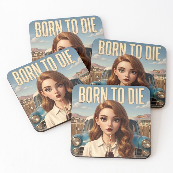 Item preview, Born To Die Vintage Classic Cartoon Style Cover Art designed and sold by N0WUC1.