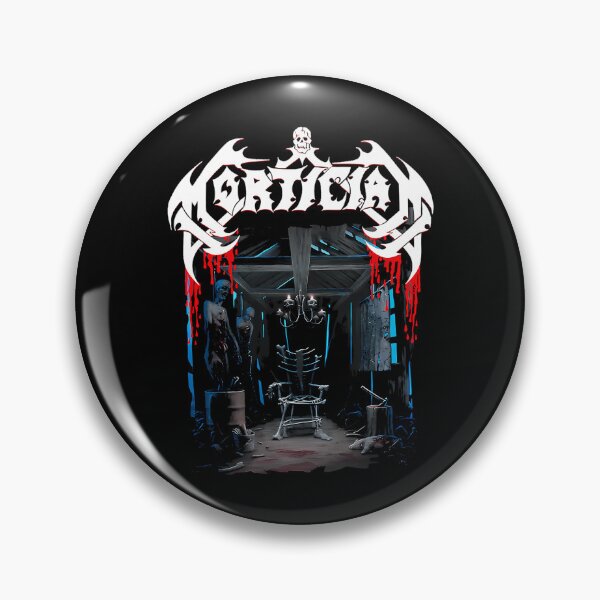 Item preview, Mortician Hacked Up For Barbecue Death Metal Chair designed and sold by LinnieKulas.