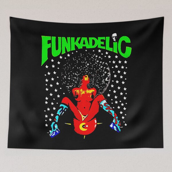Item preview, Green Typography Psychedelic Funk designed and sold by GloomRooms.