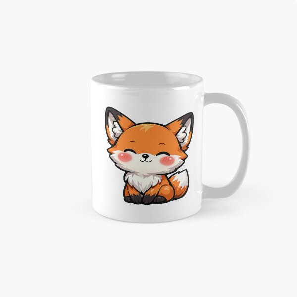 Item preview, Cute Little Orange Fox Face Illustration designed and sold by Owcomm.