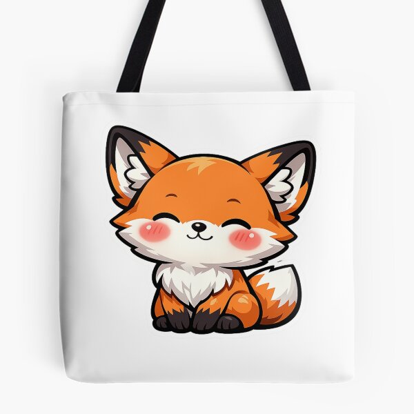 Item preview, Cute Little Orange Fox Face Illustration designed and sold by Owcomm.