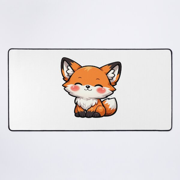 Item preview, Cute Little Orange Fox Face Illustration designed and sold by Owcomm.
