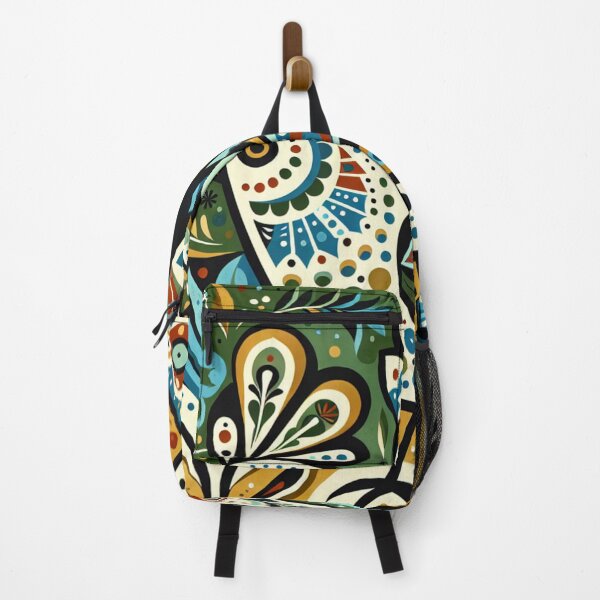 Item preview, Boho Folk Art Decorative Bird Pattern designed and sold by GameCraftedShop.