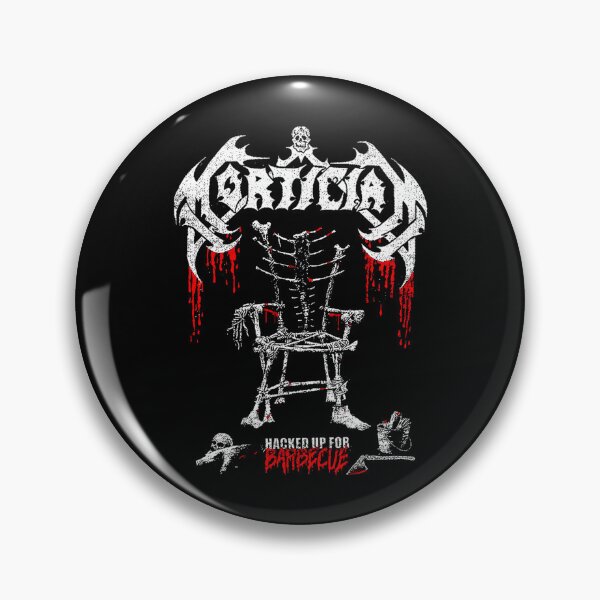 Item preview, Mortician Hacked Up For Barbecue Death Metal Bone Chair designed and sold by LinnieKulas.