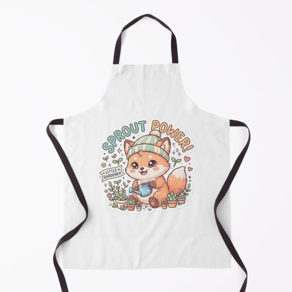Item preview, Cute Kawaii Sprout Power Fox Sticker | Anime Style Little Gardener Chibi Fox Art | Gift for Plant Lovers designed and sold by Chipkooo.