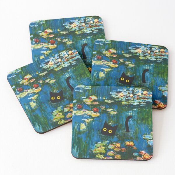 Item preview, cat monet designed and sold by PurrfectHome.