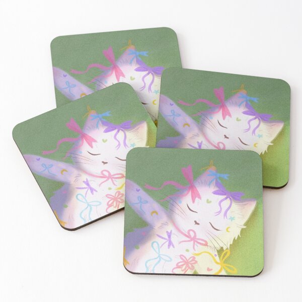 Item preview, Cute cat lying in the grass designed and sold by ColorSprout.