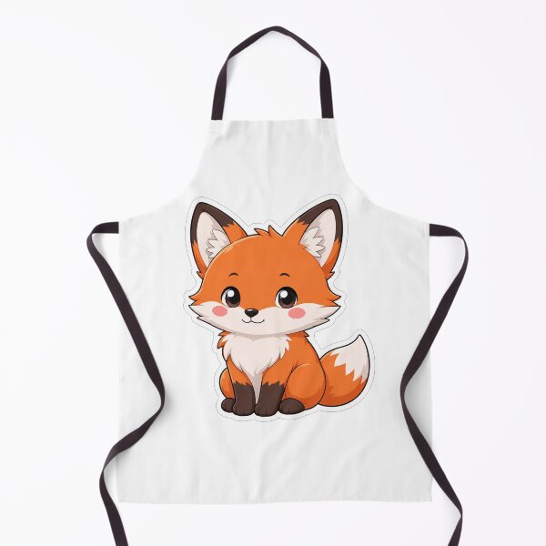 Item preview, Cute Little Orange Fox Kawaii Animal designed and sold by Owcomm.
