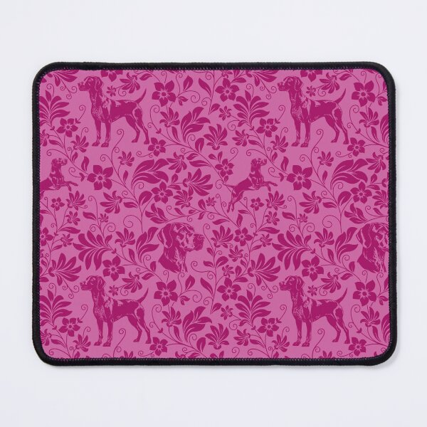 Item preview, German Shorthaired Pointer Floral Pattern | Elegant Botanical Dog Design Pink designed and sold by WildLakePatterns.