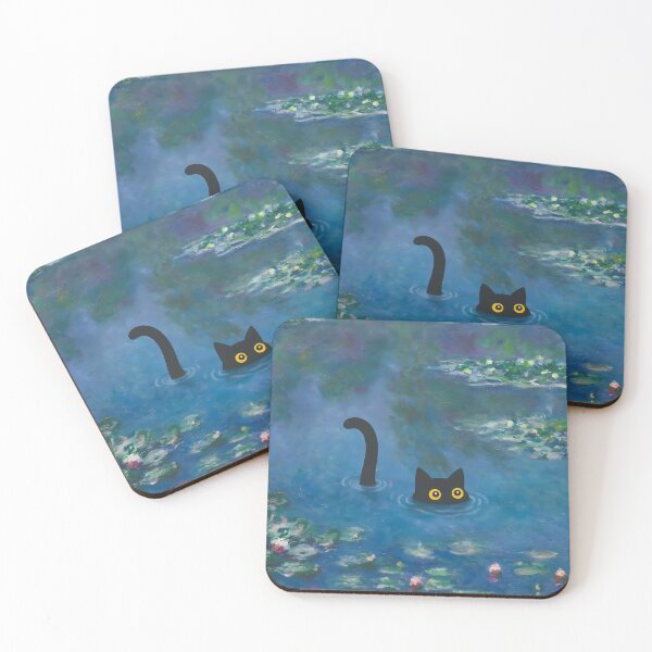 Item preview, cat monet designed and sold by PurrfectHome.
