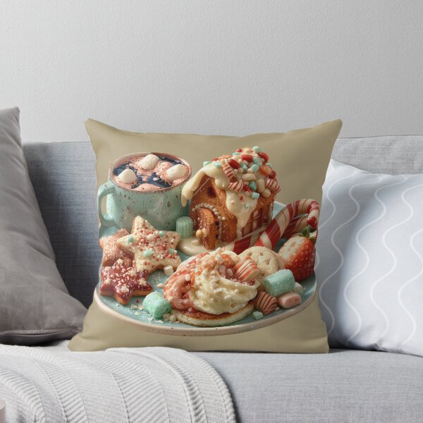 Item preview, Sweet Festive Gingerbread and Hot Cocoa Wonderland designed and sold by colorful-white.