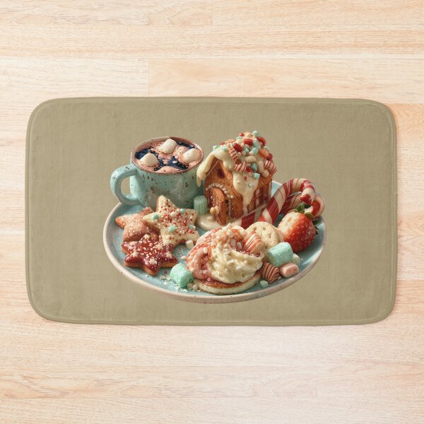 Item preview, Sweet Festive Gingerbread and Hot Cocoa Wonderland designed and sold by colorful-white.