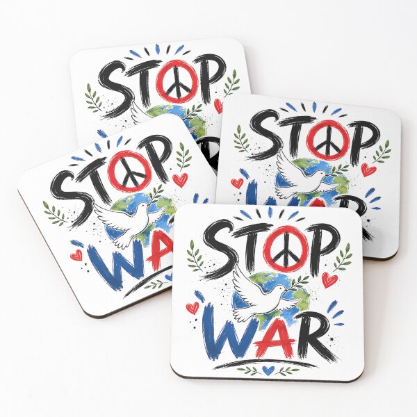 Item preview, Stop war designed and sold by nimmitrends.