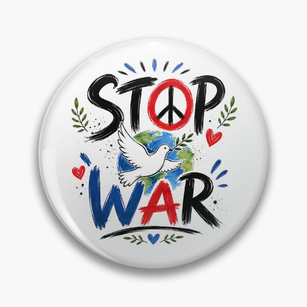 Item preview, Stop war designed and sold by nimmitrends.