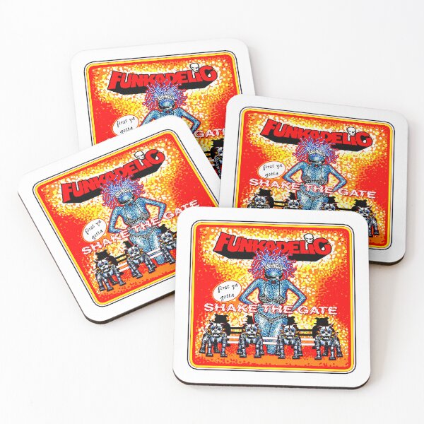Item preview, Red Typography Psychedelic Funk designed and sold by GloomRooms.