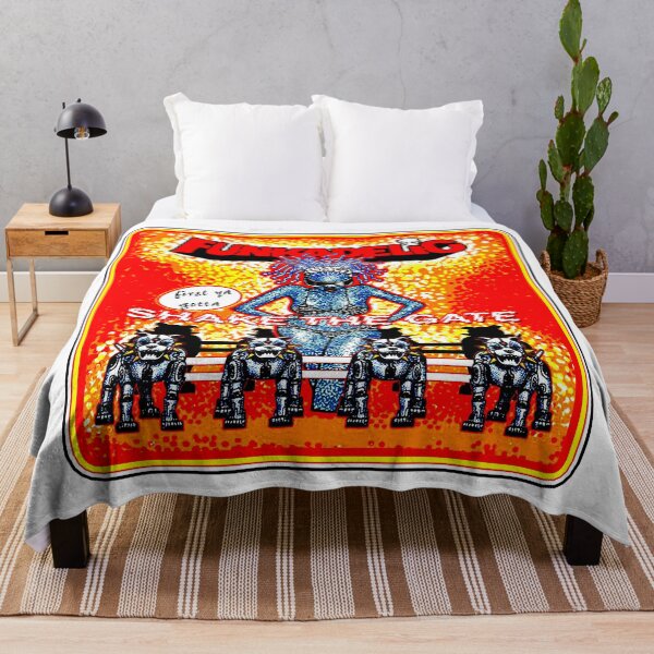 Item preview, Red Typography Psychedelic Funk designed and sold by GloomRooms.