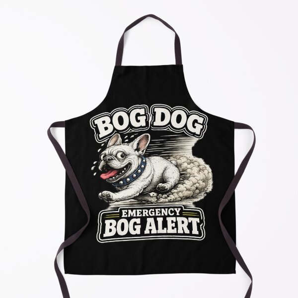 Item preview, Bog Dog Emergency Bog Alert Funny French Bulldog T-Shirt designed and sold by EverclearDesign.