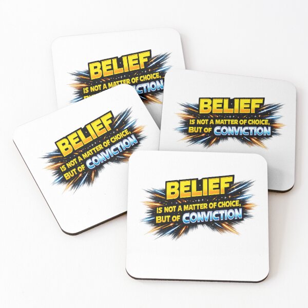 Item preview, Belief Is Not a Matter of Choice, But of Conviction | Star Wars Inspired Design designed and sold by DTCShop-313.