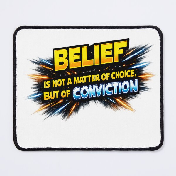 Item preview, Belief Is Not a Matter of Choice, But of Conviction | Star Wars Inspired Design designed and sold by DTCShop-313.