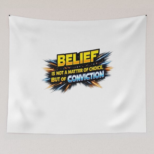 Item preview, Belief Is Not a Matter of Choice, But of Conviction | Star Wars Inspired Design designed and sold by DTCShop-313.
