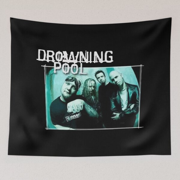 Item preview, Tropical Drowning Pool Band bWave Paradise designed and sold by Hashmiinyoga.