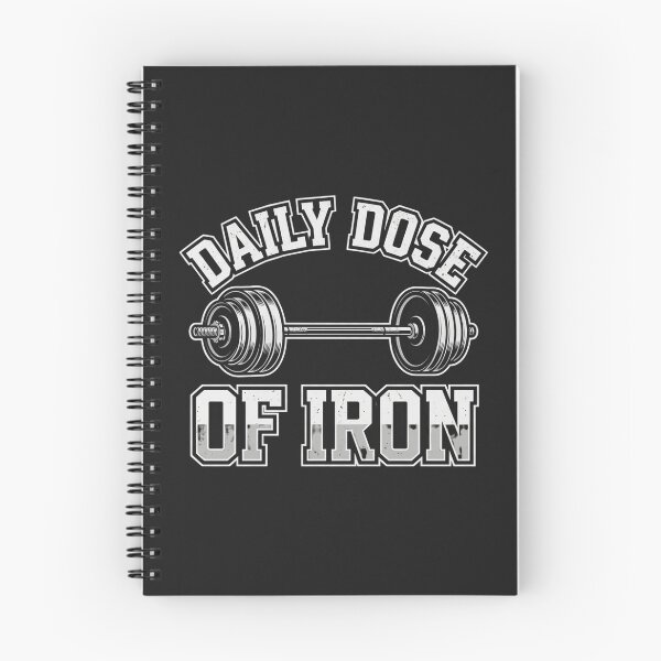 Item preview, Daily Dose Of Iron Barbell Weightlifting Workout Gym designed and sold by PACS0011.