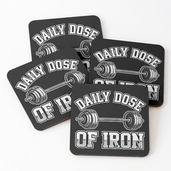 Item preview, Daily Dose Of Iron Barbell Weightlifting Workout Gym designed and sold by PACS0011.