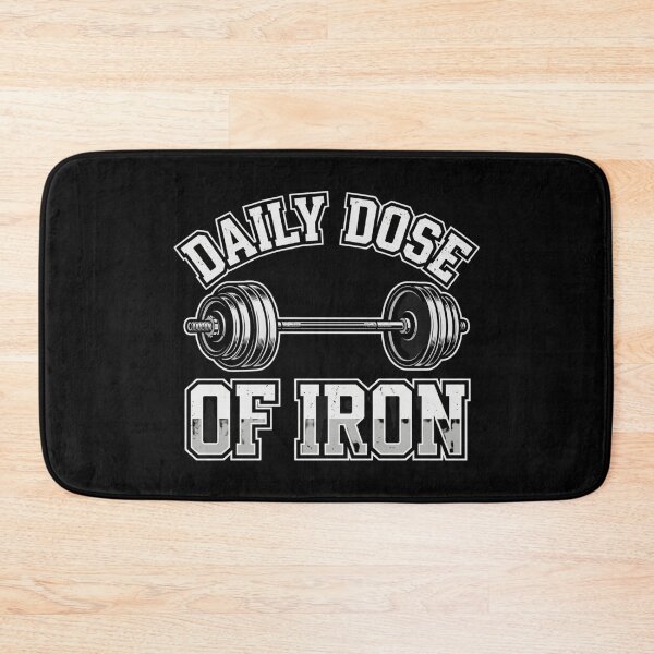 Item preview, Daily Dose Of Iron Barbell Weightlifting Workout Gym designed and sold by PACS0011.