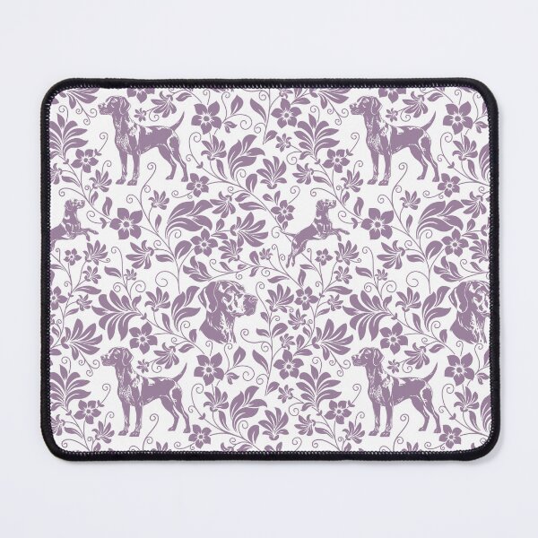 Item preview, German Shorthaired Pointer Floral Pattern | Elegant Botanical Dog Design Lavender designed and sold by WildLakePatterns.