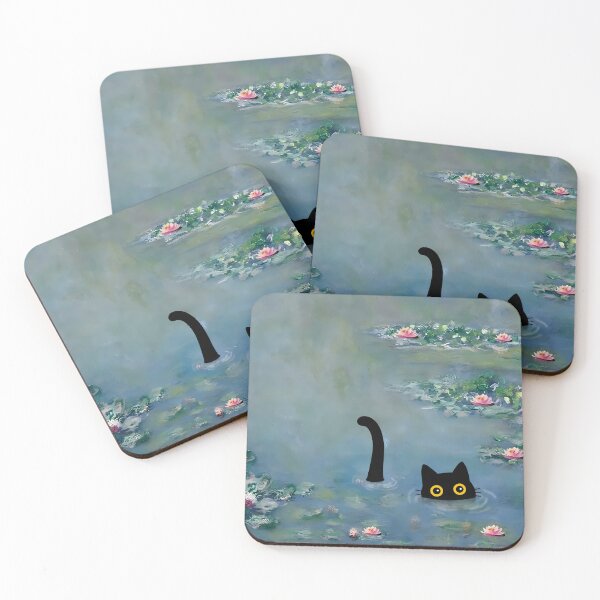 Item preview, cat monet designed and sold by PurrfectHome.