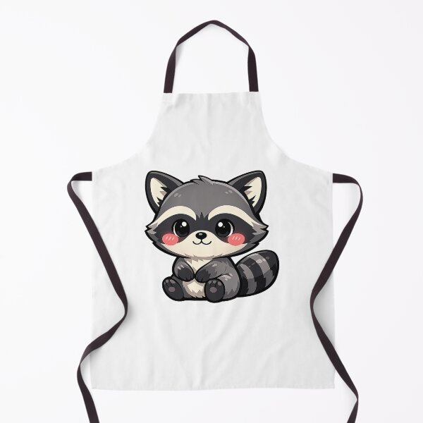 Item preview, Cute Little Raccoon Kawaii Animal Cartoon designed and sold by Owcomm.