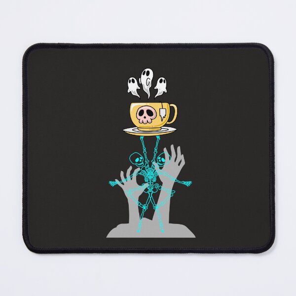 Item preview, Spooky Halloween Skeleton Dance Party with Ghosts & Skull Coffee designed and sold by Palette _Vibes.
