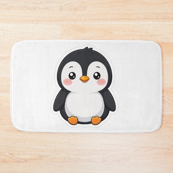 Item preview, Cute Baby Penguin Cartoon Vector Illustration designed and sold by Owcomm.