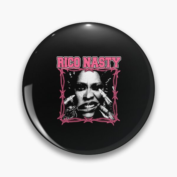 Item preview, Pink Face Silhouette Style Punk Rap Rapper designed and sold by ChaosColorCo.