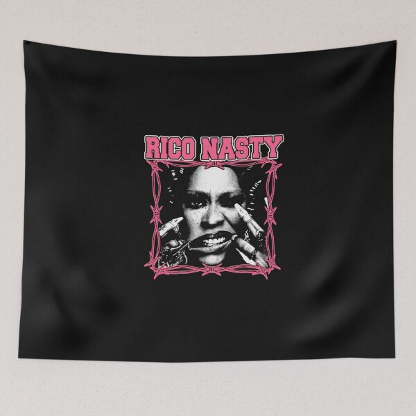Item preview, Pink Face Silhouette Style Punk Rap Rapper designed and sold by ChaosColorCo.