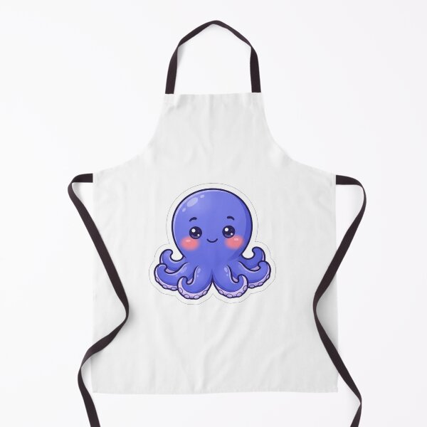 Item preview, Cute Purple Baby Octopus Kawaii Character designed and sold by Owcomm.