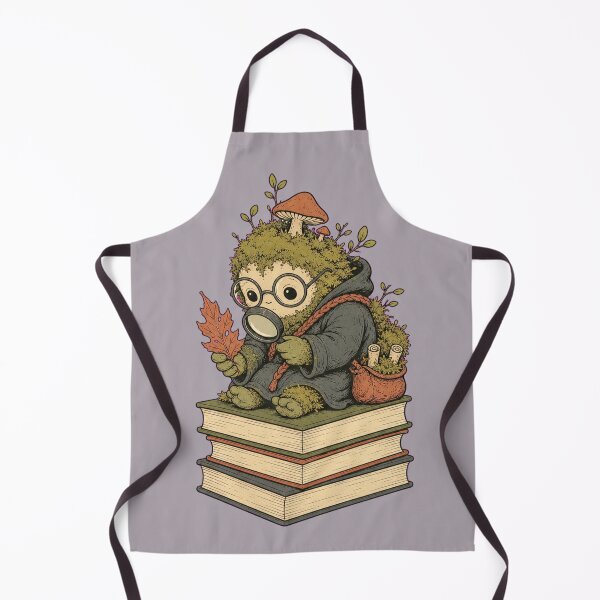 Item preview, Bramblewick the Moss Librarian Cozy Forest Creature designed and sold by Tender Oddities Studio.