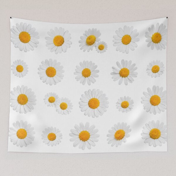 Item preview, White Daisy Flower Botanical Set Floral Elements Aesthetic designed and sold by Rehnair.