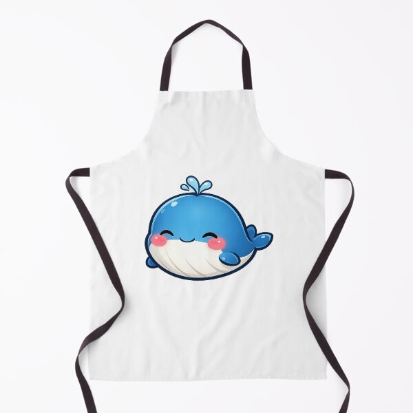 Item preview, Cute Little Blue Whale Kawaii Sea Animal designed and sold by Owcomm.