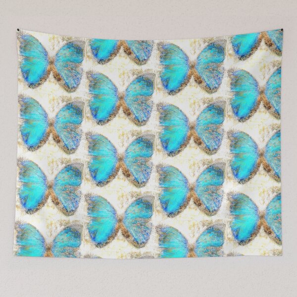 Artikelvorschau, Schmetterling in Blau entworfen und verkauft von Fayes4Art.